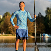 Рашгард мужской SUP face «Баренцево море» с капюшоном, длинный рукав (XXXL)
