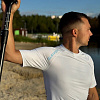 Рашгард мужской SUP face белый, короткий рукав (XXXL)