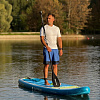 Рашгард мужской SUP face белый, короткий рукав (XXXL)