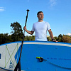Рашгард мужской SUP face белый, короткий рукав (XXXL)