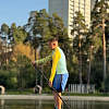 Мужской рашгард SUP face «Кислотный», длинный рукав (XXXL)