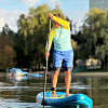 Мужской рашгард SUP face «Кислотный», длинный рукав (XXXL)