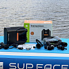 Электрический насос SUP face с питанием от прикуривателя и батареи (DC12V&cordless)
