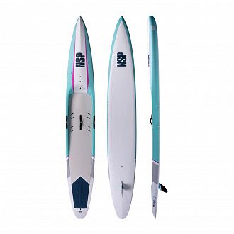 Доска SUP жесткая NSP Cheetah 14'0" x 22 1/2" Pro Carbon