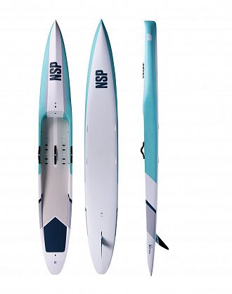 Доска SUP жесткая NSP Ninja 14'0" x 22" Pro Carbon