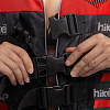 Водный спортивный жилет серый с ручками HikeXP RXP Ultimate Black/Red (Размер S-M)