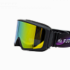 Маска горнолыжная Fjord WOW! Grey Lens full REVO Gold