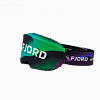 Маска горнолыжная Fjord WOW! Grey Lens full REVO Gold