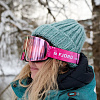 Маска горнолыжная Fjord YAMMY Pink Lens full REVO Pink 