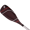 SUP весло Gladiator Race Carbon/Kevlar silver/red трехчастное (Размер L)