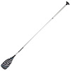 Карбоновое сап-весло Gladiator Race Full Carbon silver/black-blue цельное (Размер S)