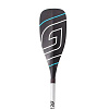 Карбоновое сап-весло Gladiator Race Full Carbon silver/black-blue цельное (Размер S)
