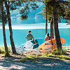 Сапборд надувной с веслом Aqua Marina Halo 10'х32"х6