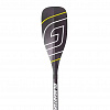 Карбоновое весло для сап Gladiator Sport Carbon 2-частное, black/black-yellow (размер лопатки M)