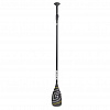 Карбоновое весло для сап Gladiator Sport Carbon 2-частное, black/black-yellow (размер лопатки M)