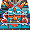 Надувной сапборд Aloha Zone 11'6"х32"х6" Ornamental