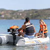 Надувная лодка с транцем под мотор Aqua Marina DELUXE U-TYPE Yacht Tender 2.5m with DWF Air Deck