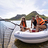 Надувная лодка с транцем под мотор Aqua Marina DELUXE U-TYPE Yacht Tender 3.5m with DWF Air Deck