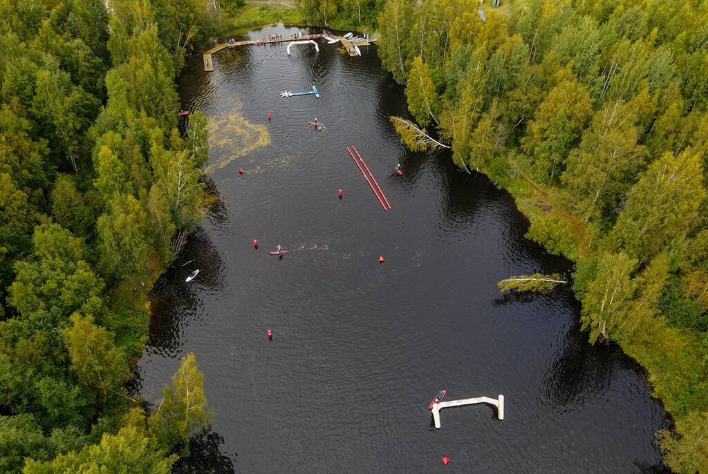 Кубок SUP Canoe Sport полоса препятствий