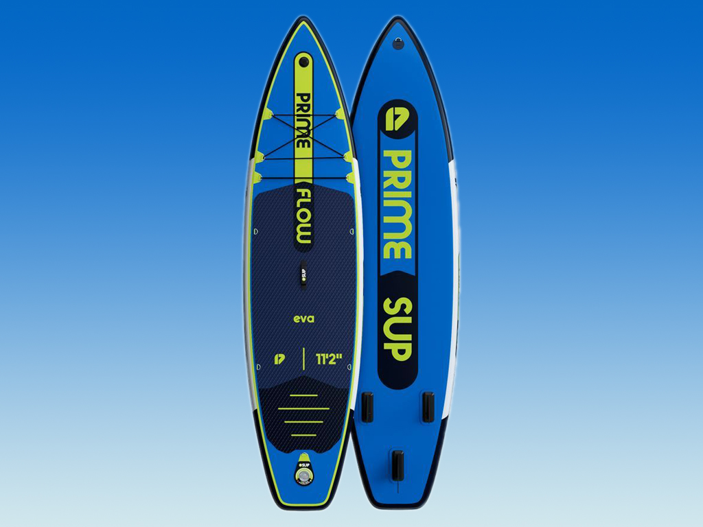 Prime Flow blue 11'2"х33"х6" среди лучших недорогих сапбордов