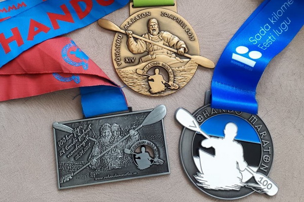 Медали Выханду марафон