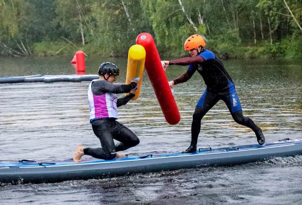 Кубок SUP Canoe Sport полоса препятствий