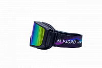Маска горнолыжная Fjord WOW! Grey Lens full REVO Gold
