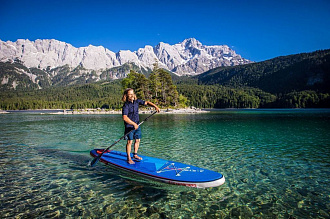 Надувная SUP доска Starboard iGO Deluxe Sc 10'8"х33"х6" (2022/2023) вид 12