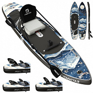 Надувной сап-каяк iTAOSTAR Novelty Arctic 11’6"x35”x6”