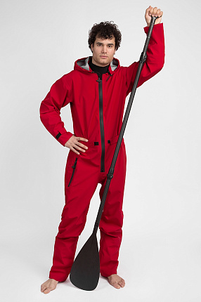 Сухой гидрокостюм для SUP Abranta Comfort RED мужской (рост 179-184)