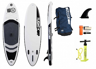 Доска SUP надувная Light ISUP ALLROUNDER SILVER RECREATIONAL 9’8”x32”