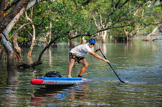 Надувная SUP доска Starboard 14'0"х28"х4.75" The Wall (2022/2023) OLD SPEC вид 11