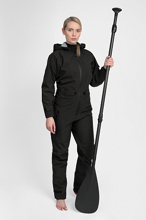 Сухой гидрокостюм для SUP Abranta Comfort BLACK женский (рост 154-160)