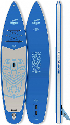 Доска SUP надувная Indiana 12'0x33 Family Pack BLUE (2024) вид 1