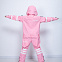 Комбинезон детский LUCKYBOO Astronaut series унисекс розовый вид 4