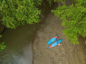 Надувная SUP доска Starboard iGO Deluxe DC 11'2"х31+"х6" (2024) вид 10