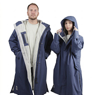 Мембранная парка унисекс Red Paddle Pro Change Jacket Evo с капюшоном синяя