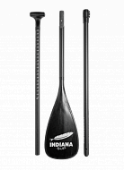 Весло Indiana 30% Carbon-Fiberglass Telescope (3-Piece), composite blade & handle, 89 In2 blade, с чехлом (2025)