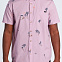 Рубашка мужская Billabong sundays mini розовая