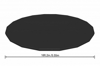 Тент солнечный для каркасного круглого бассейна Bestway 58039 549см (D555см)