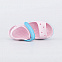 Пляжная детская ЭВА обувь Сабо розовый-голубой вид 3