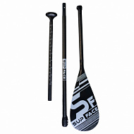 Весло для сапборда 3-составное SUP face карбон-нейлон