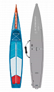 Жесткий сапборд Starboard SUP Sprint Expedition Blue Carbon 14'0" x 27.5" (2025)