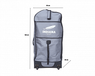 Доска SUP надувная Indiana 10'6 Family Pack misty blue с трехчастным веслом 30% карбон-стеклопластик (2024) вид 2