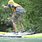 Лиш для SUP-доски с чекой безопасности Aqua Marina Paddle Board River Leash 9'/7mm S23 вид 3