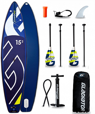 Надувная SUP доска Gladiator PRO 15'2 Tandem