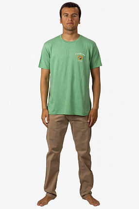 Футболка мужская Rip Curl THE SWAMP PRE TEE GREEN HEATHER вид 1