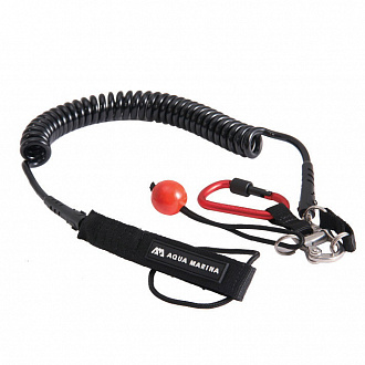 Лиш для SUP-доски с чекой безопасности AQUA MARINA Paddle Board River Leash