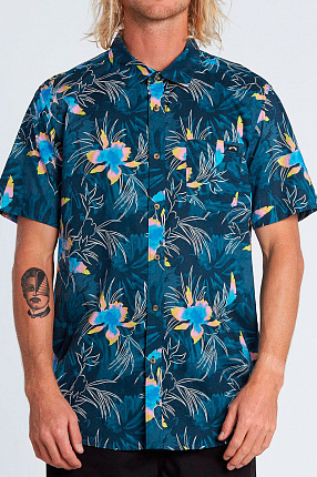 Рубашка мужская Billabong sundays floral синяя