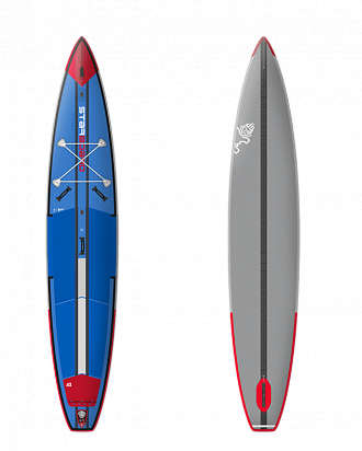 Надувная SUP доска Starboard 12'6"х25.5"х6" All Star Airline Deluxe Sc (2022/2023) вид 1